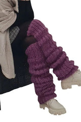 Cozy Knit Leg Warmers - Image #1