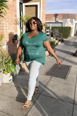 "I AM A FINE GIRL, I DO NOT OWE ANYONE A FLAT STOMACH" – Statement T-Shirt