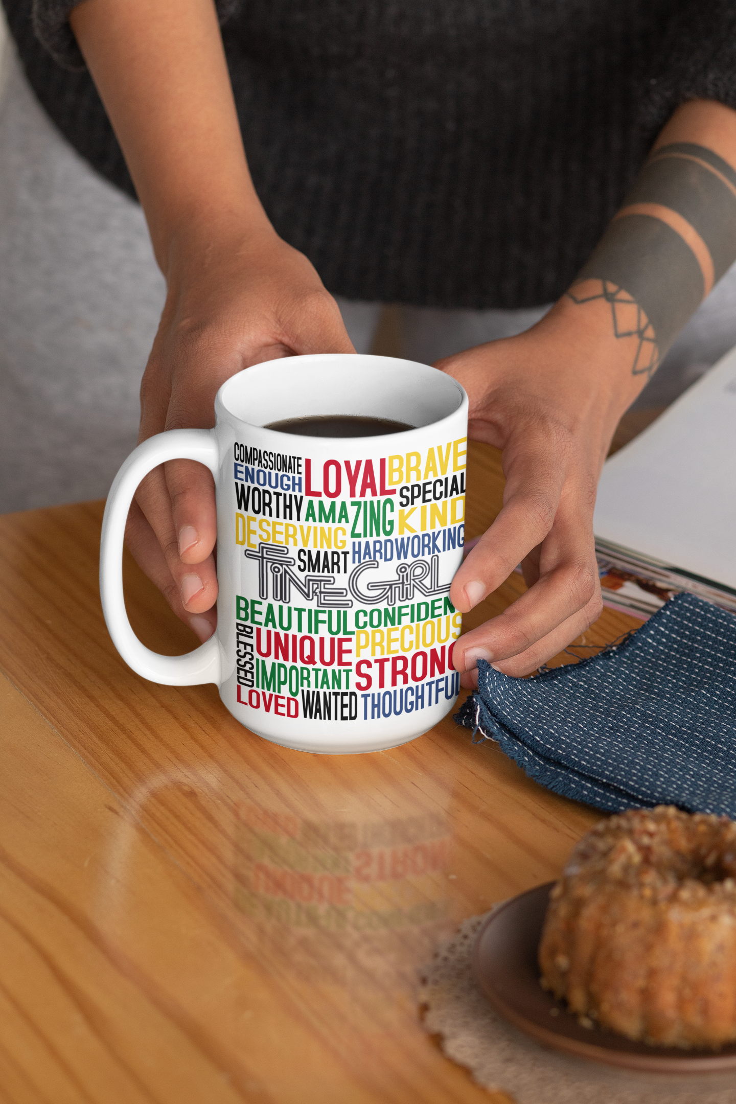 Personalities of a Fine Girl Mug - Image #1
