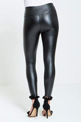 Perky Bum Leather look Leggings-