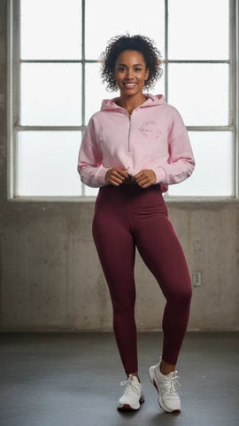 The Fine Girl Half-Zip Hoodie