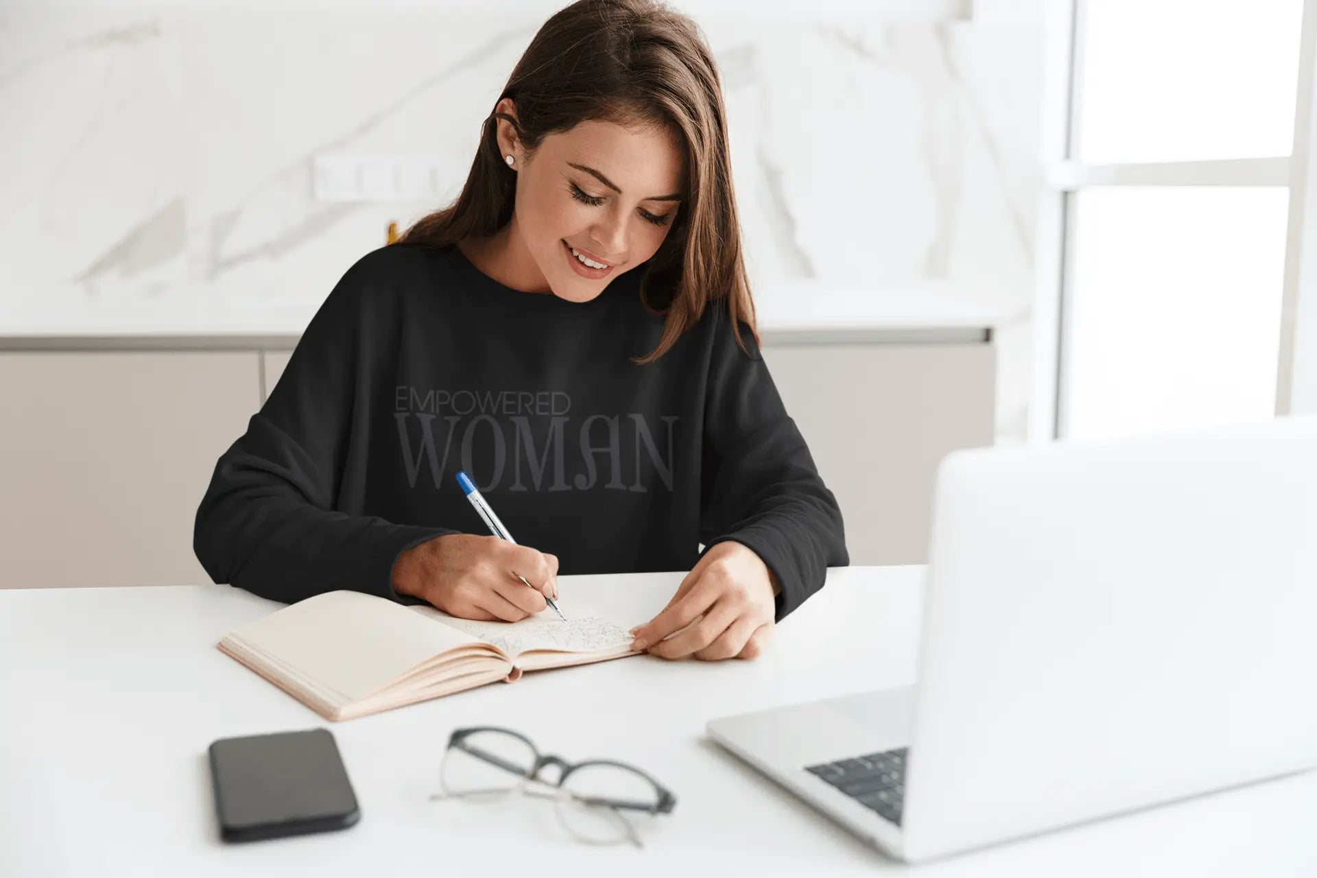 Empowered  Woman Sweatshirt - Image #1