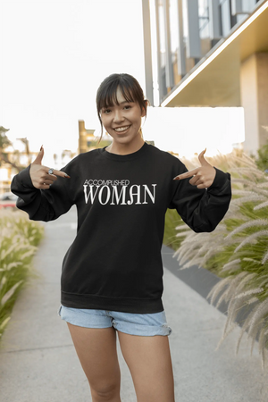 Accomplished Woman Sweatshirt - Image #4