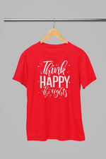 Think Happy Thoughts T shirt - Image #1