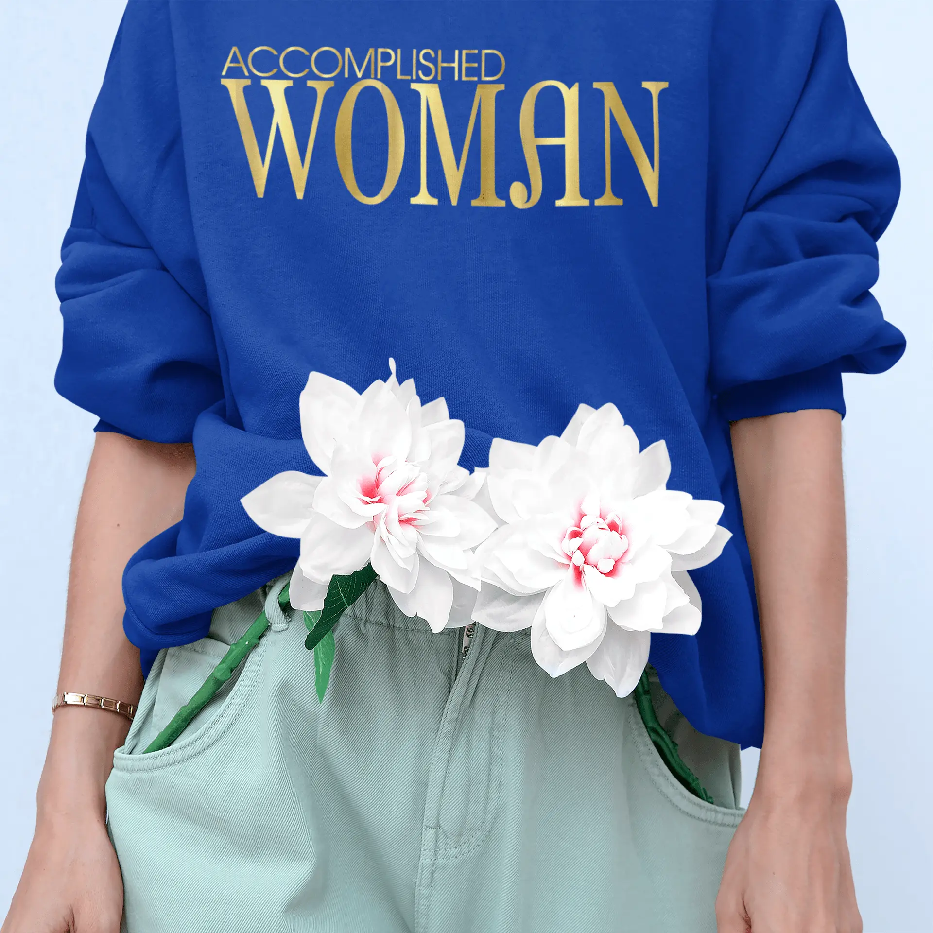 Accomplished Woman Sweatshirt - Image #7