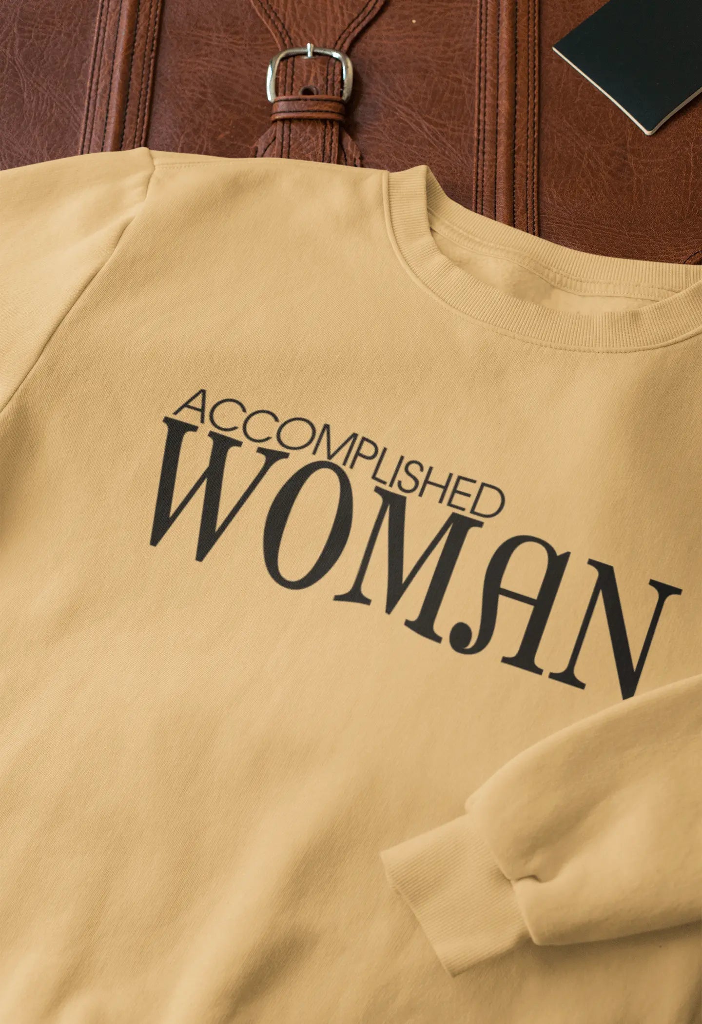 Accomplished Woman Sweatshirt - Image #2