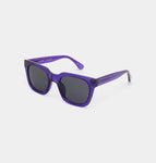 Nancy Purple Transparent Sunglasses