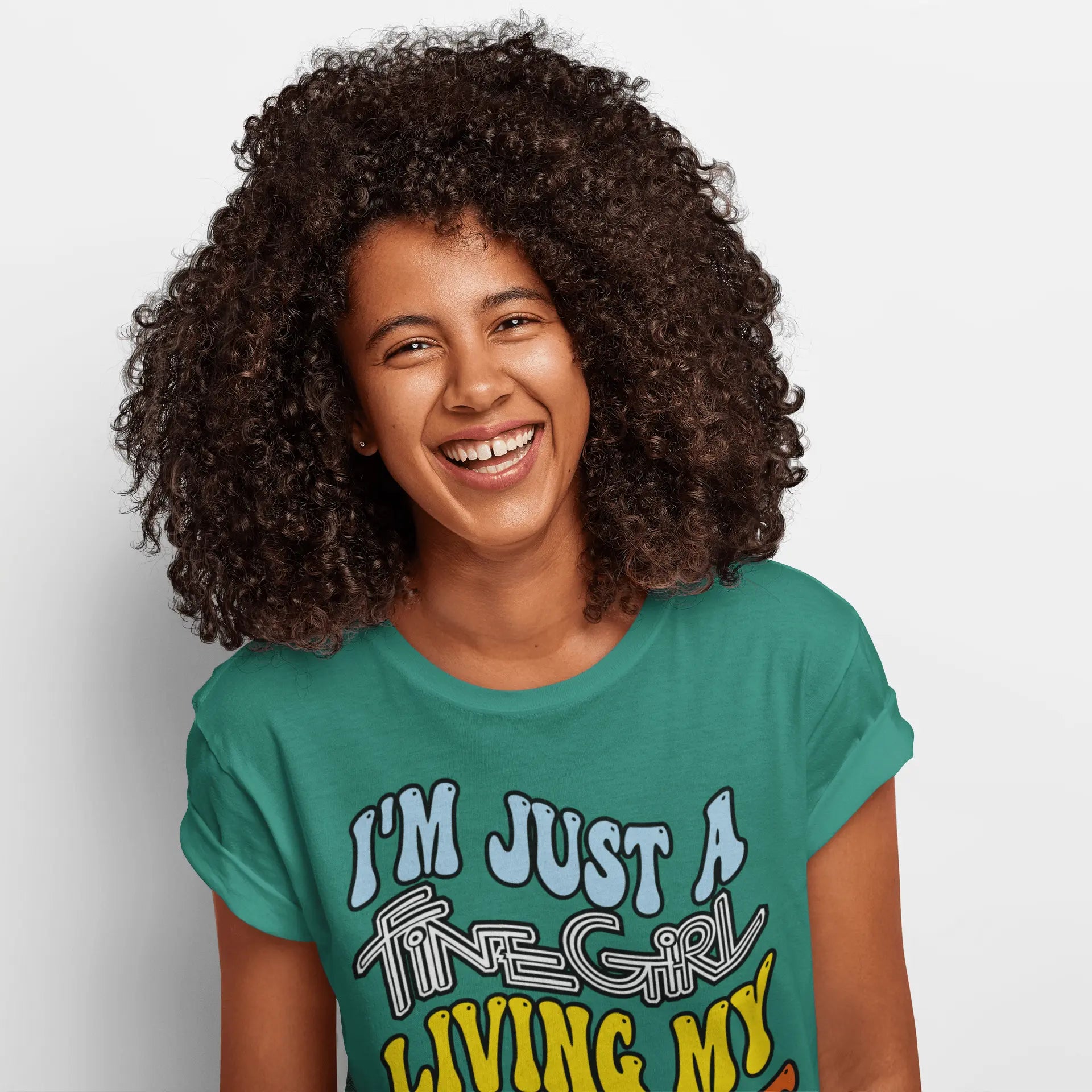 T-shirt: Living my Best Life in colour - Image #5