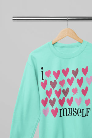 I Love Myself Sweatshirt - Image #4