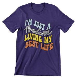 T-shirt: Living my Best Life in colour - Image #2
