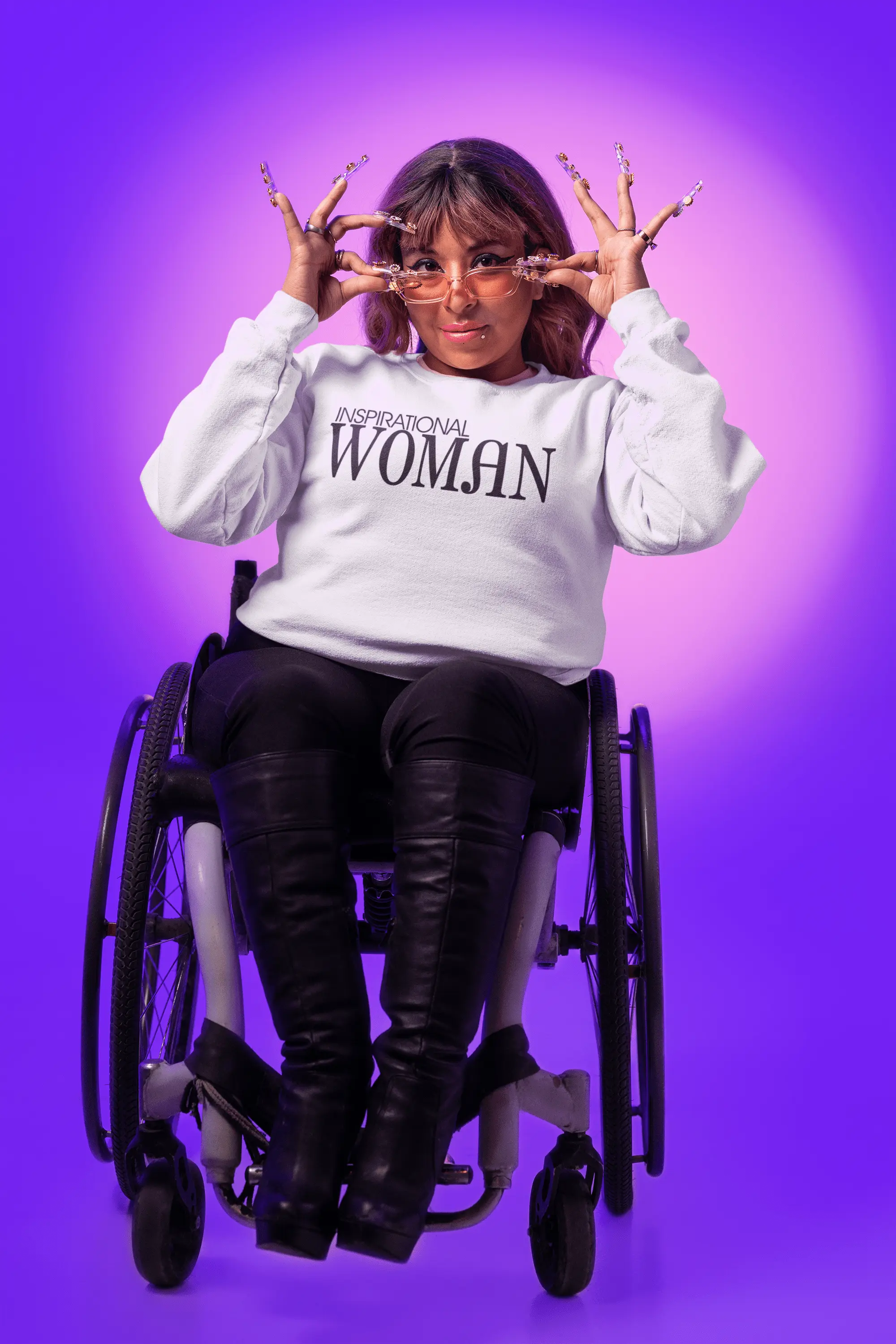 Inspirational Woman Sweatshirt - Image #3