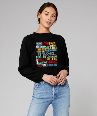 "I AM" Empowerment Affirmation Sweatshirt