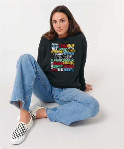 "I AM" Empowerment Affirmation Sweatshirt