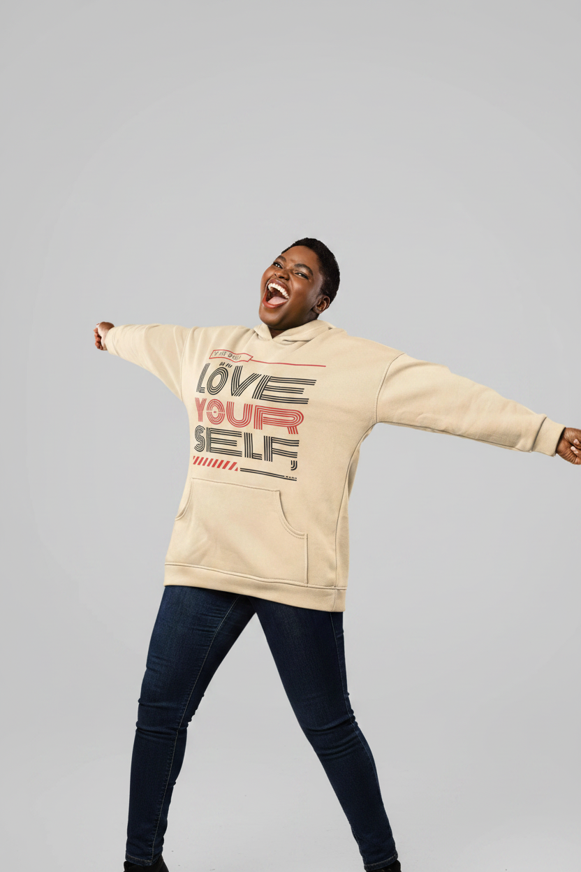 LOVE YOURSELF Oversized Hoodie