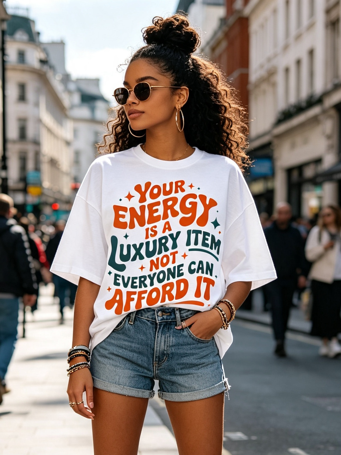 Your Energy Is a Luxury Item™ Graphic T-Shirt