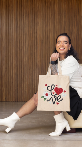 Love Bloom Totebag