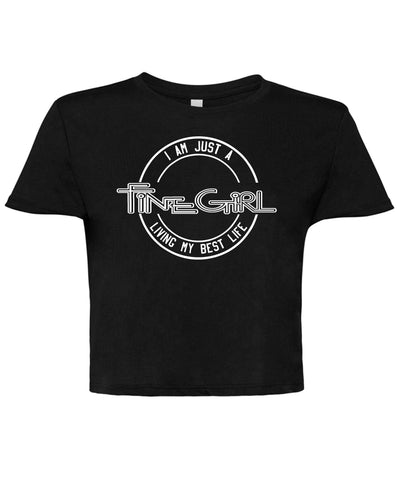 My Best Life Circle T-Shirt-The Fine Girl Boutique-T-shirt