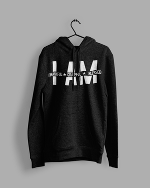 I AM THANKFUL, GRATEFUL, BLESSED Hoodie - Image #3