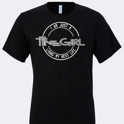 My Best Life Circle T-Shirt-The Fine Girl Boutique-T-shirt