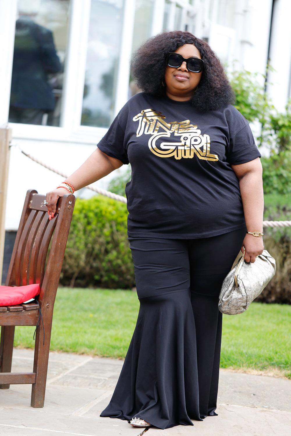 Curvvy Fine Girl T-shirt - Image #2