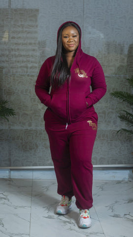 The Iconic Fine Girl  Zip -through Hoodie Loungewear - Image #3