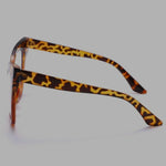 Red Tort Cat eye Sunglasses - Image #2
