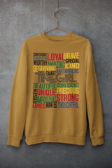 Personalities of a Fine Girl  Sweatshirt - Image #5