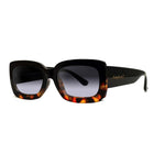 Tort Rectangular  Sunglasses - Image #1