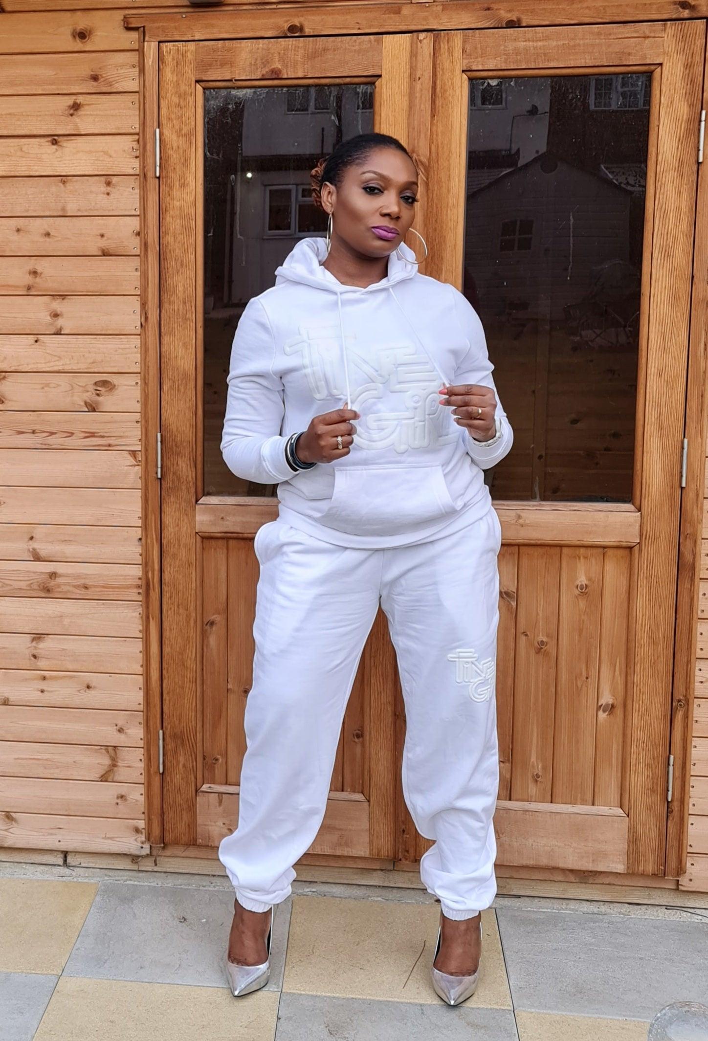 The Fine Girl  Zip -through Hoodie and Sweatpants' Set - Image #9