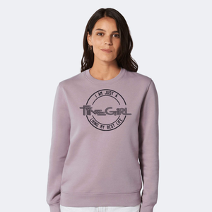 My Best Life Circle Sweatshirt-The Fine Girl Boutique-sweatshirts