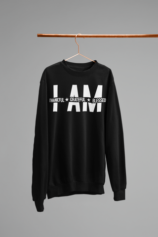 Copy of I AM THANKFUL, GRATEFUL, BLESSED SWEATSHIRT - Image #2