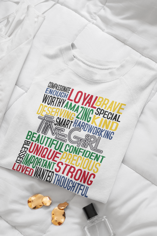 Personalities of a Fine Girl  Sweatshirt - Image #2
