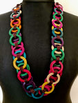 Multicolour Chain Link Necklace