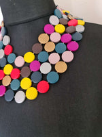 Multicolour Polo Layered Necklace