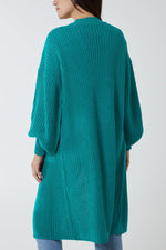 The Knitted Long Cardigan Edge to Edge