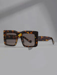 Square Tort Fashion Sunglasses Tinted