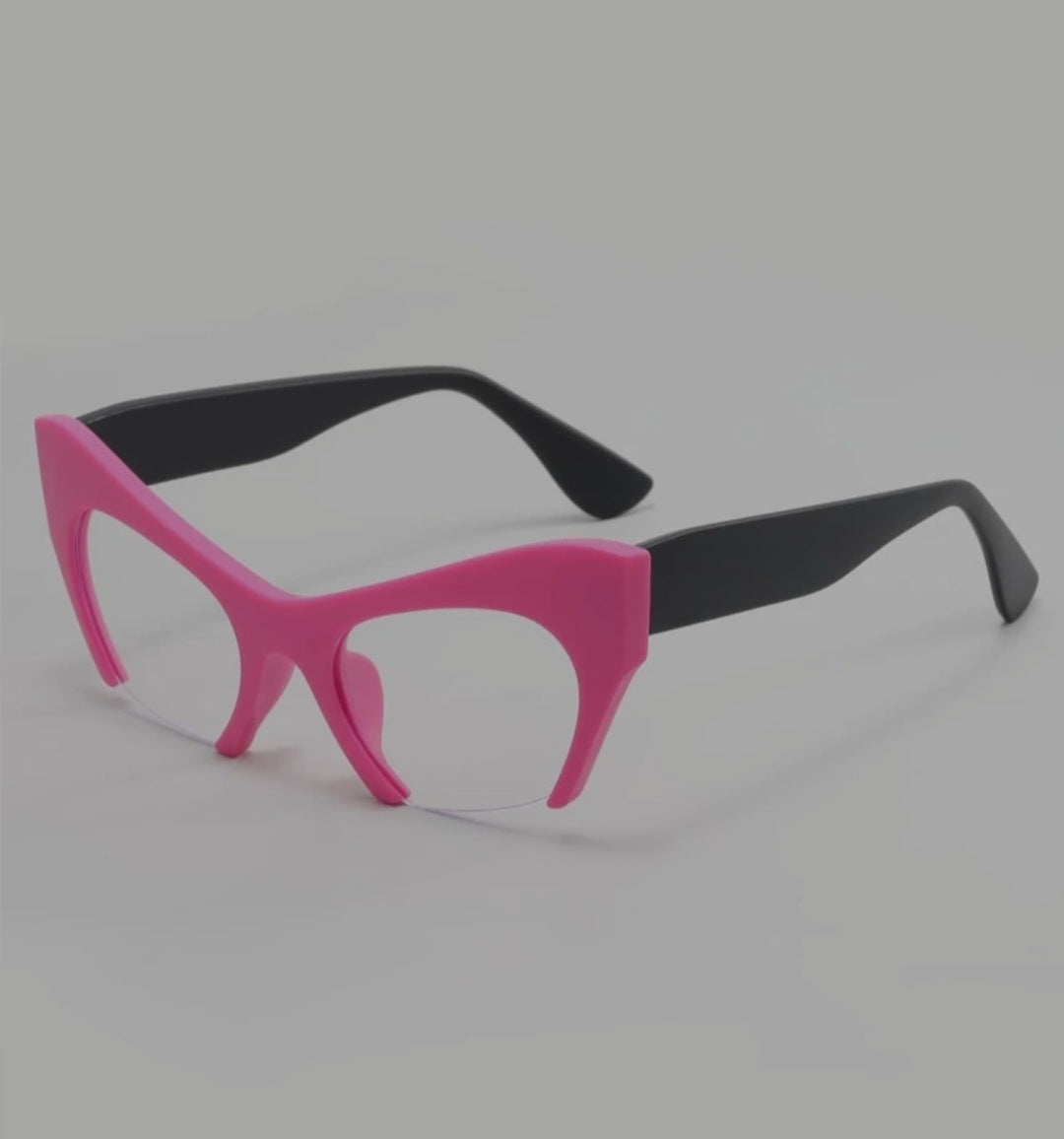Pink Cateye Fashion Sunglasses