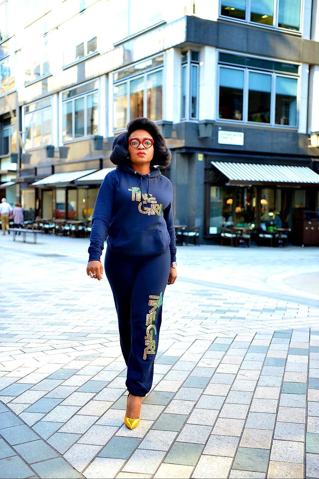 The Iconic Fine Girl Hoodie Tracksuit - Image #3