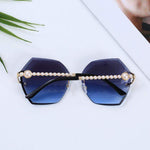 Blue Pearl Sunglasses-The Fine Girl Boutique-sunglasses