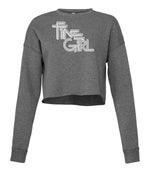 Fine Girl Crop Sweatshirt-sweatshirt,sweatshirts